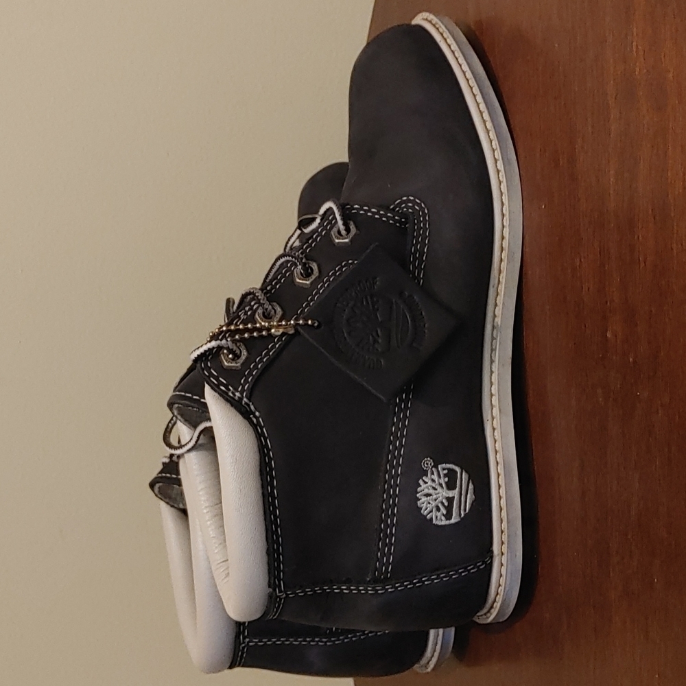 Timberland leather boots size 7M black